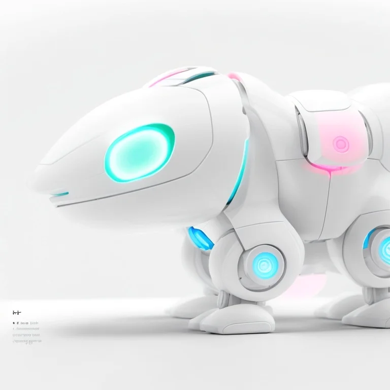 Kind spielt mit AI-gesteuertem Spielzeug